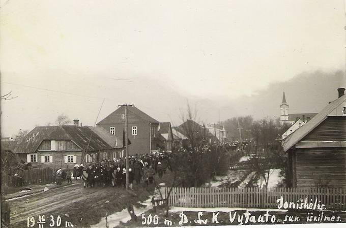 Vytauto Didžiojo 500 metų jubiliejaus iškilmės Joniškėlyje 1930 metais